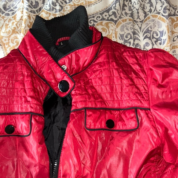 Red jacket ♥️🧥 - Picture 3 of 5